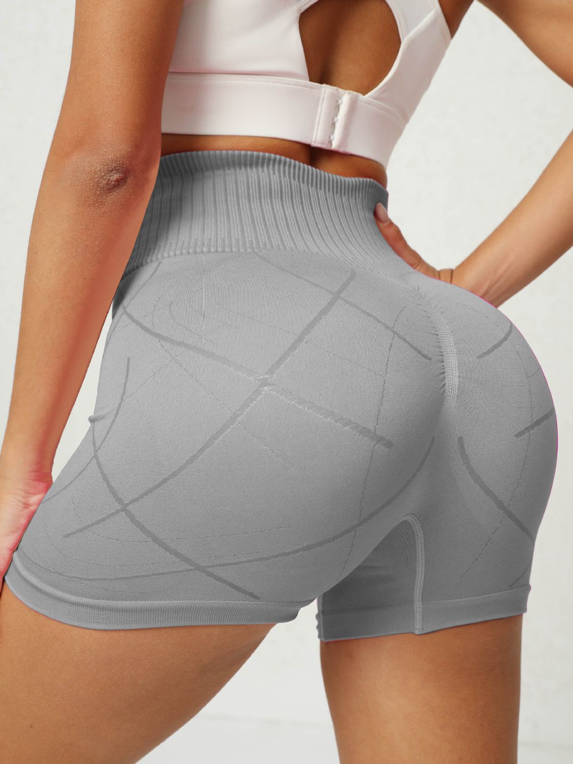 High-Waisted Compression Lifting Shorts