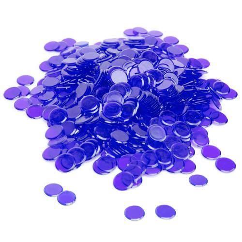 Translucent Bingo Chips, 3/4-inch