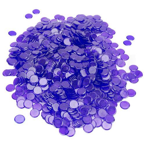 Translucent Bingo Chips, 3/4-inch