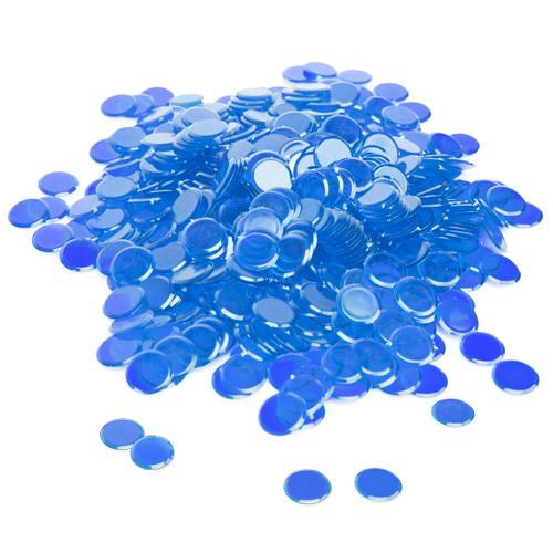 Translucent Bingo Chips, 3/4-inch