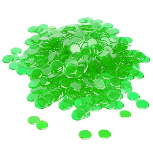 Translucent Bingo Chips, 3/4-inch