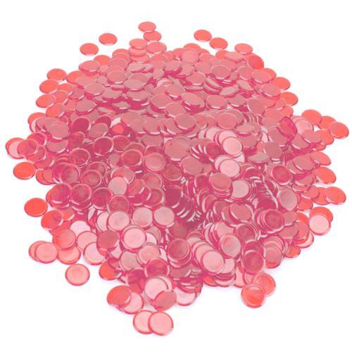 Translucent Bingo Chips, 3/4-inch