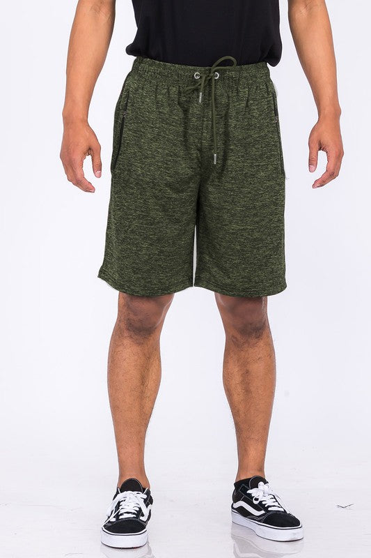 Weiv Marbled Active Running Shorts - Luminous Bear Shop