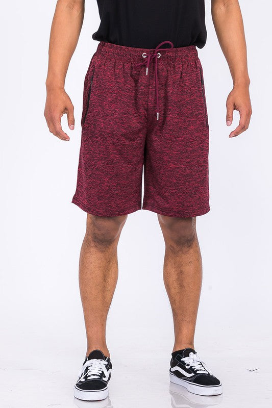 Weiv Marbled Active Running Shorts - Luminous Bear Shop