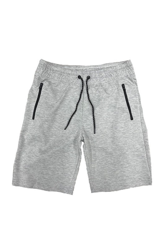 COTTON BLEND LOUNGE SWEAT SHORTS - Luminous Bear Shop