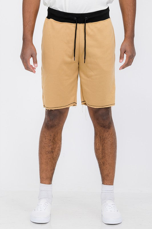 Raw Cut Sweat Shorts - Luminous Bear Shop