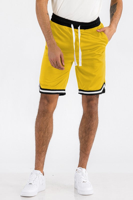 Solid Athletic Basketball Sports Shorts - Luminous Bear Shop