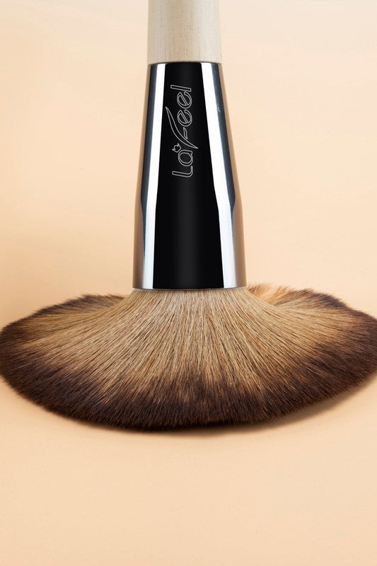 Lafeel Face and Eye Brush Set with Bag - Luminous Bear Shop