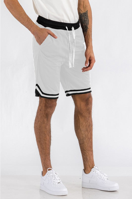 Solid Athletic Basketball Sports Shorts - Luminous Bear Shop