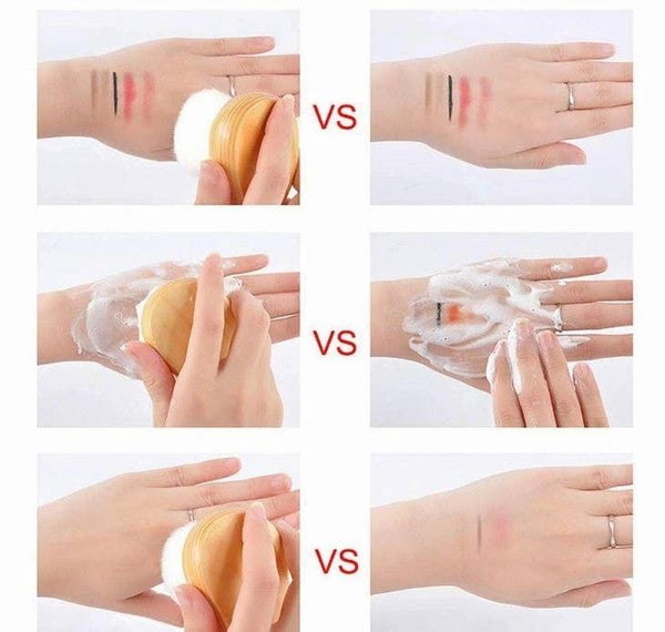Facial Brush Bamboo Handle - Luminous Bear Shop