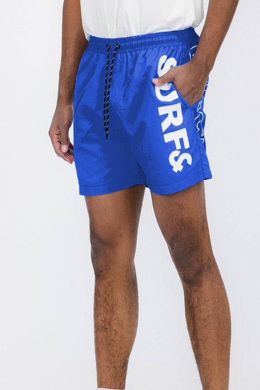 Surf&Beach Swim Trunks Board Shorts - Luminous Bear Shop