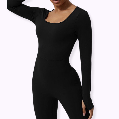 Open-Back Training Jumpsuit