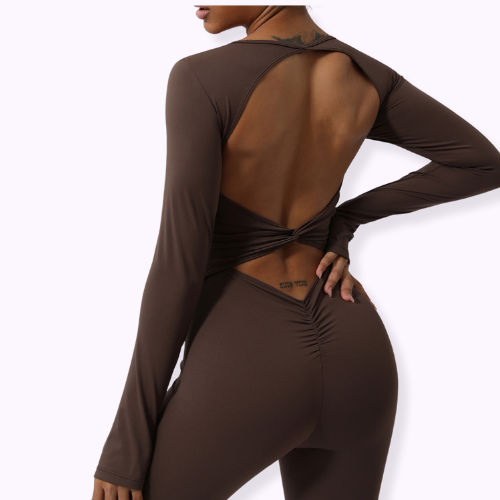 Open-Back Training Jumpsuit