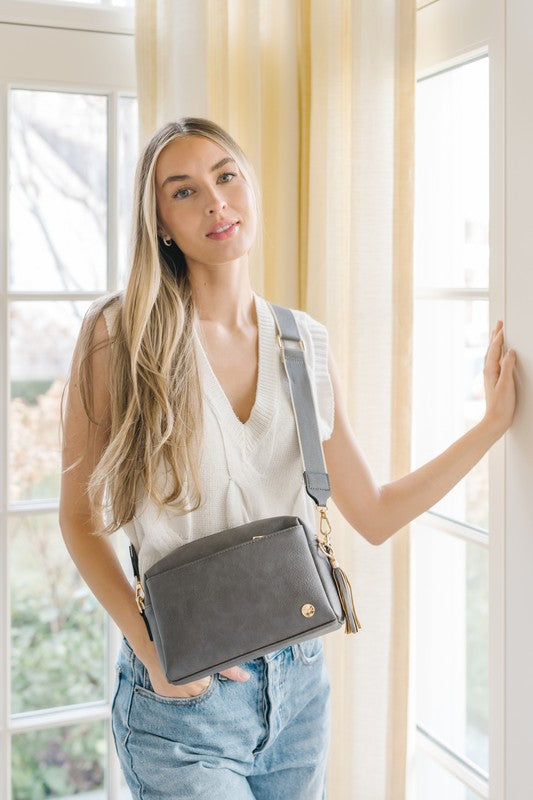 KARA CROSSBODY SHOULDER BAG - Luminous Bear Shop