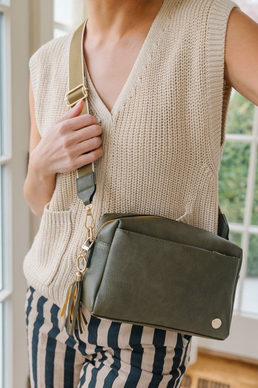 KARA CROSSBODY SHOULDER BAG - Luminous Bear Shop