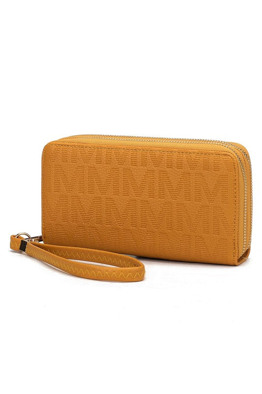 MKF Lisbette Embossed M Signature Wallet by Mia K - Luminous Bear Shop