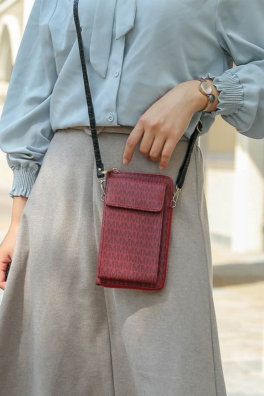 MKF Mala Phone Wallet Crossbody Bag by Mia K - Luminous Bear Shop