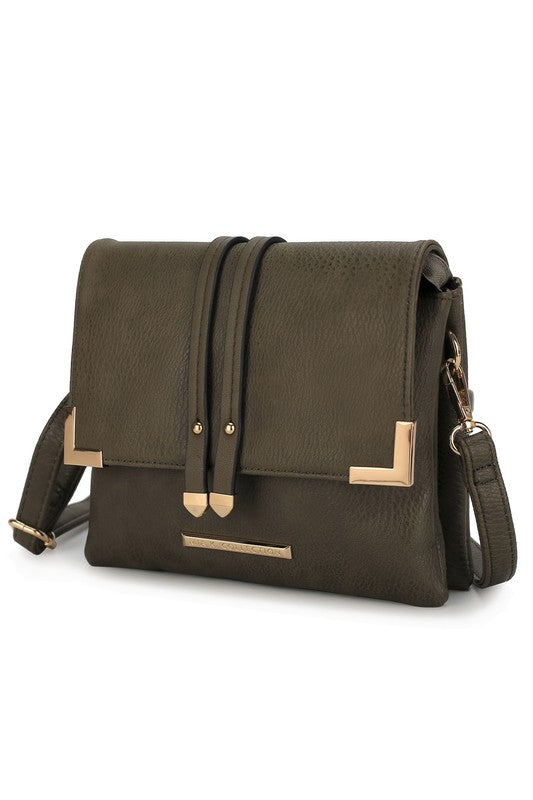 MKF Valeska Multi Compartment Crossbody by Mia k - Luminous Bear Shop