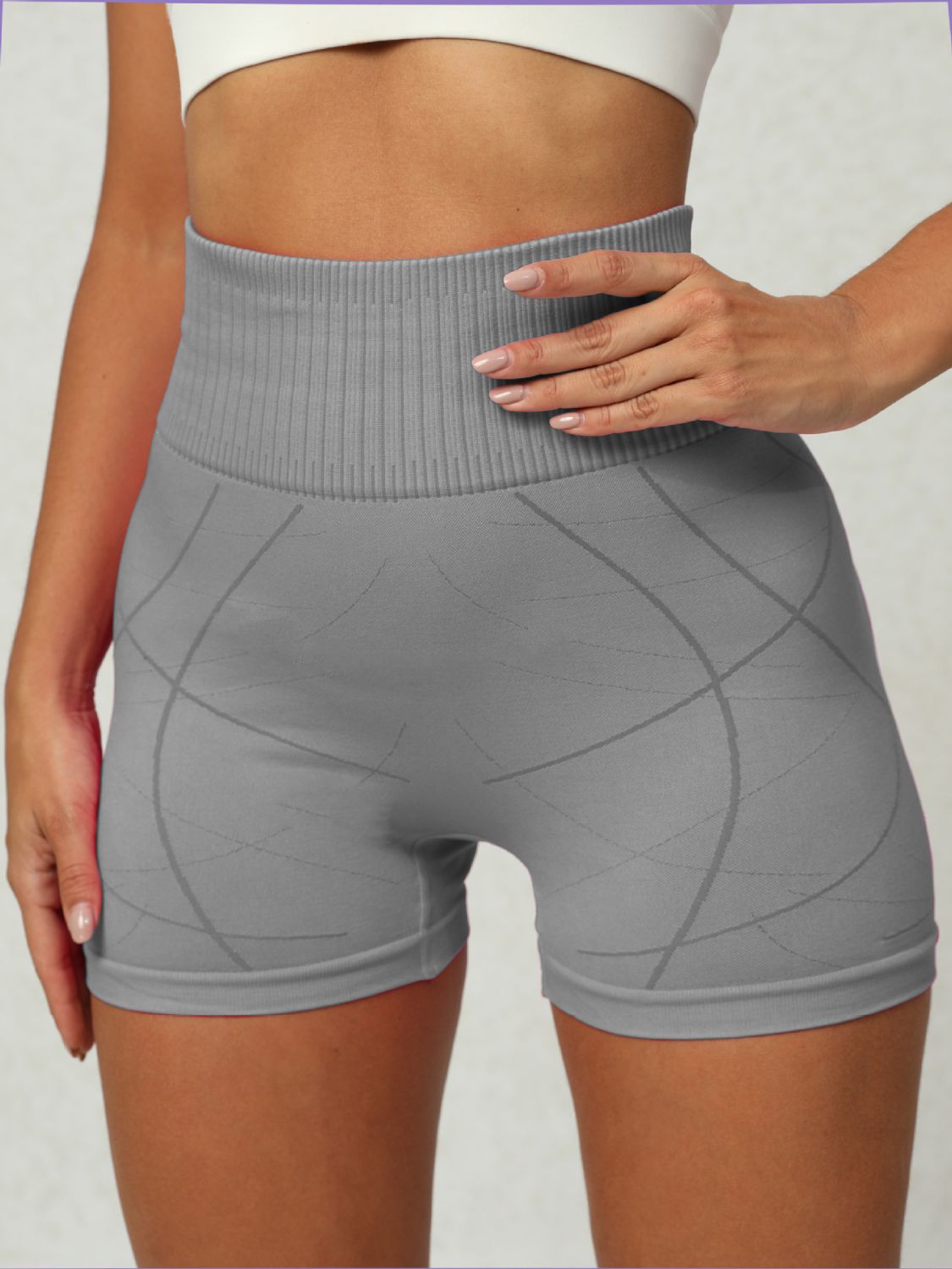 High-Waisted Compression Lifting Shorts