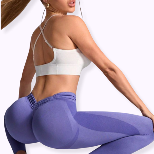 High-Ruched-Waist Loose Lifting Leggings