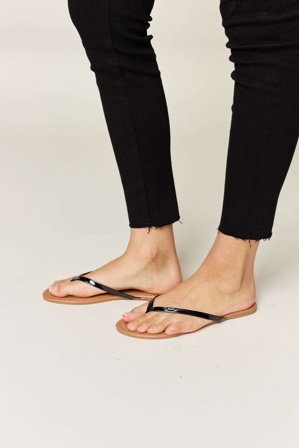 WILD DIVA PU Leather Open Toe Sandals - Luminous Bear Shop