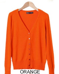 Color: Orange,Size: 4X Large - Cuddle Cardigans Long Sleeves Button Down Style In Plus Sizes Too