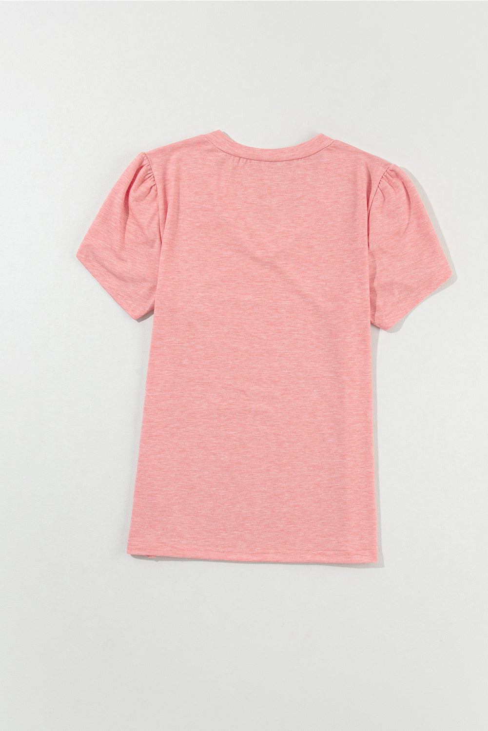 V-Neck Petal Sleeve T-Shirt - Luminous Bear Shop