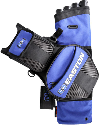 Easton Flipside 4-Tube Hip Quiver Blue RH/LH
