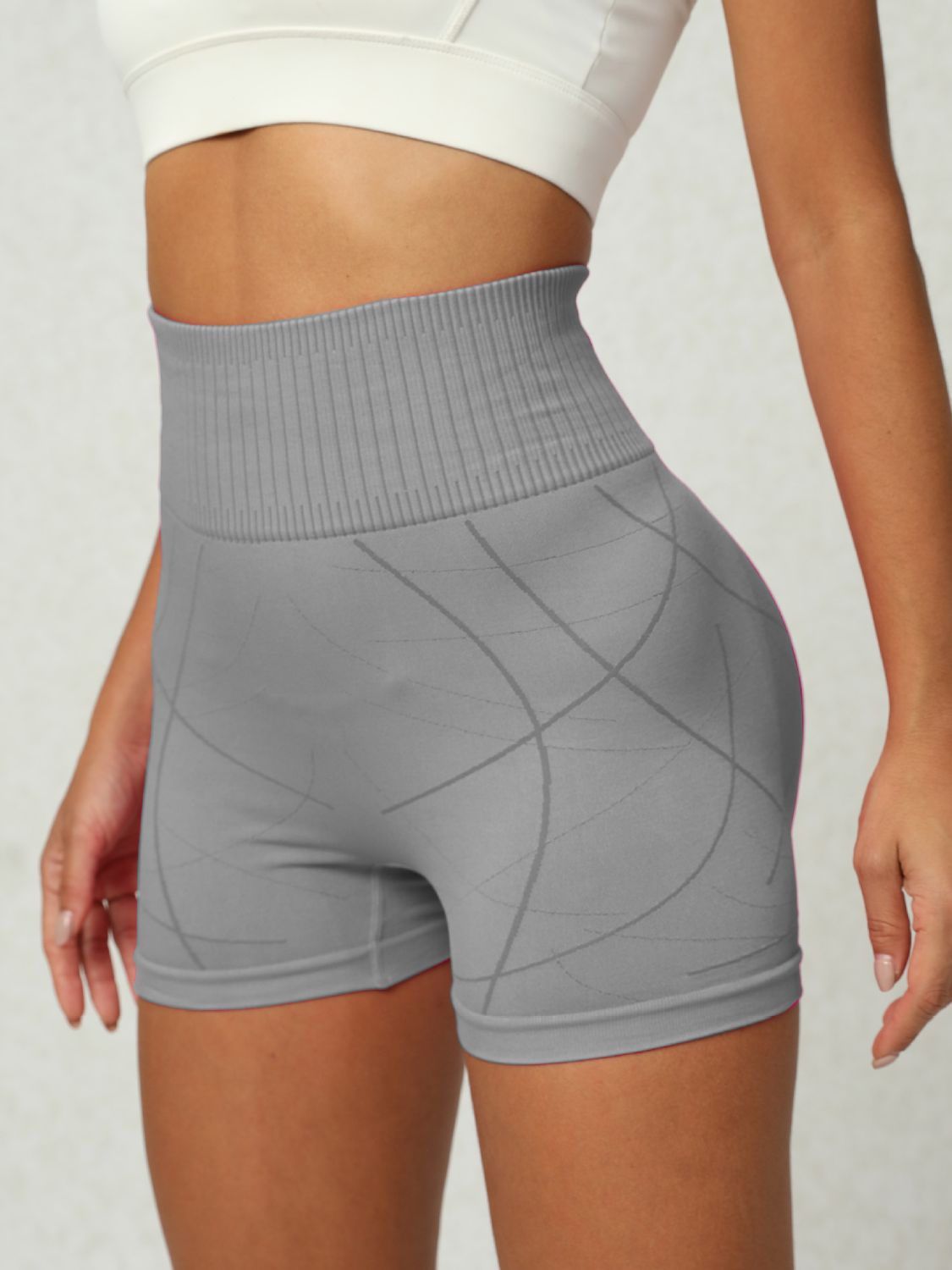High-Waisted Compression Lifting Shorts