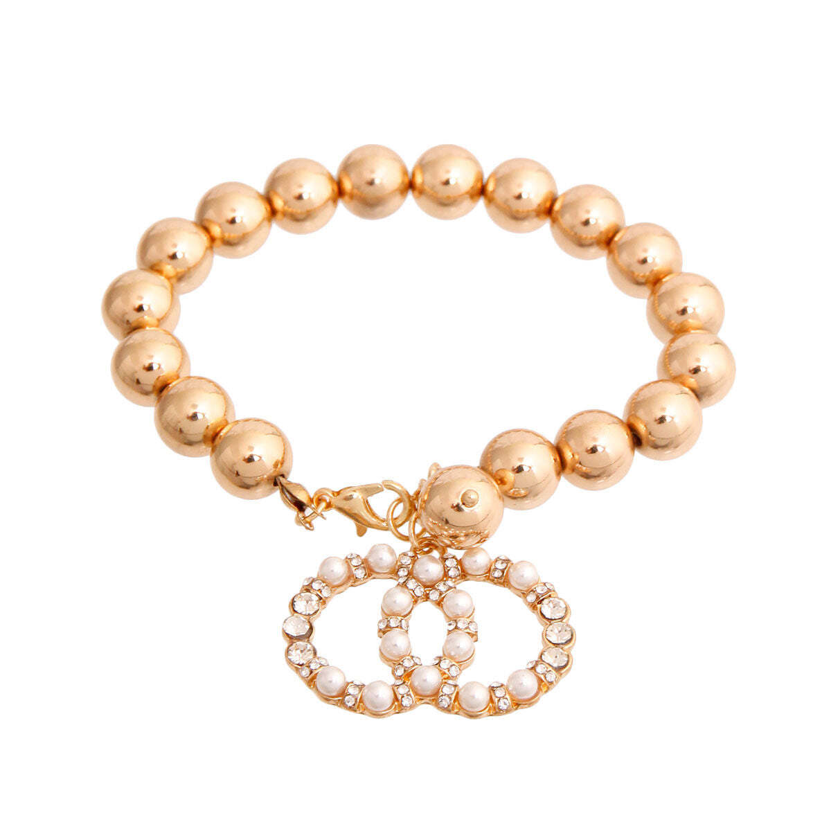 Ballin' in Gold: Ball Bracelet - Luminous Bear Shop