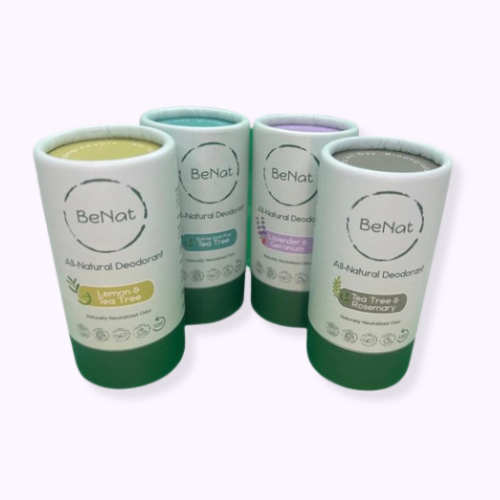 All Natural Plastic-Free Deodorants
