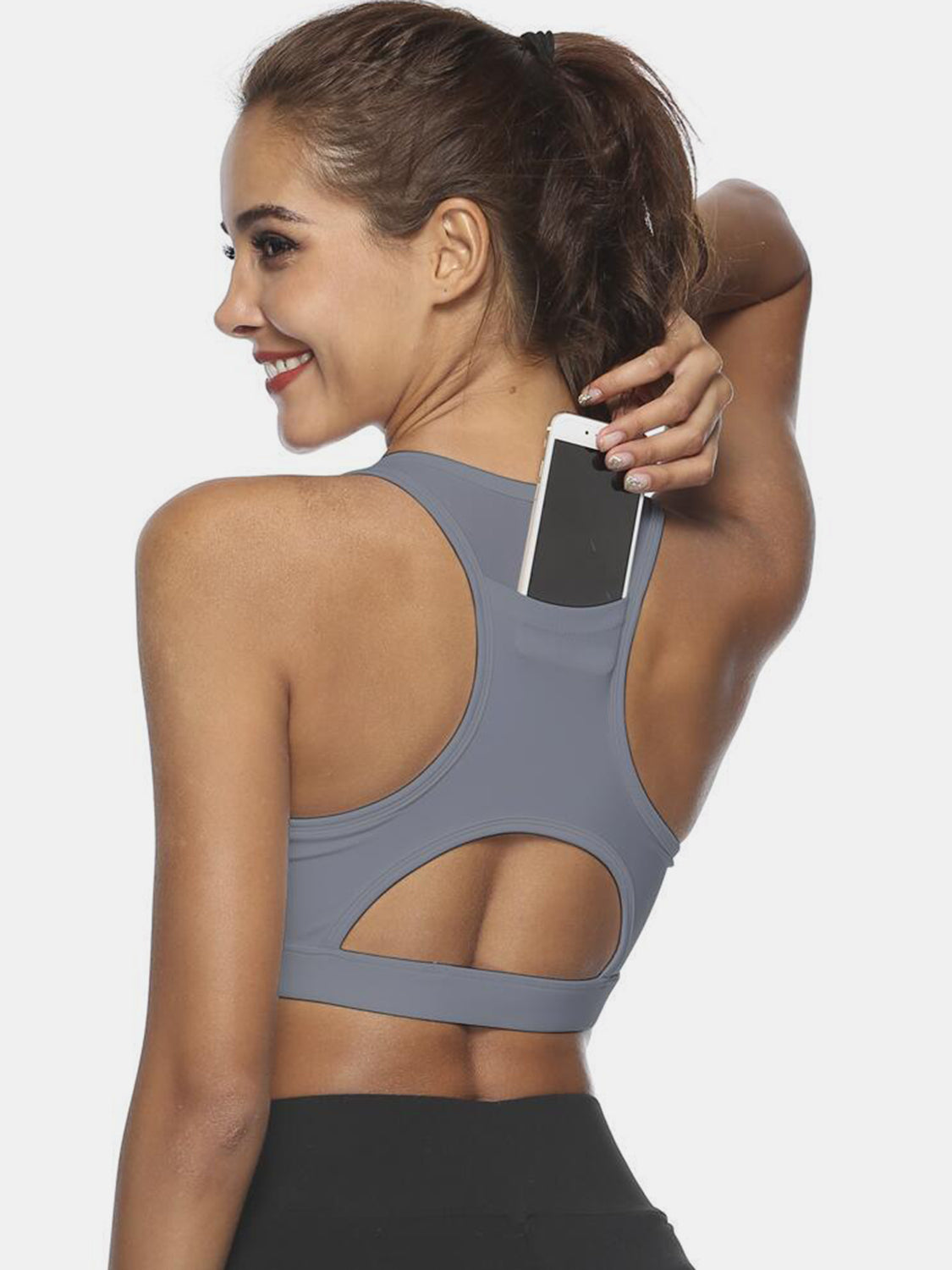 Cutout Sports Bra