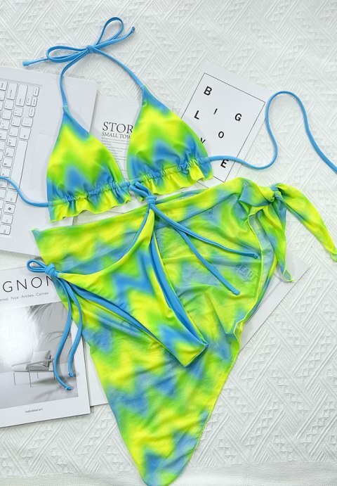 Sunset Memories 3 Piece Bikini Se