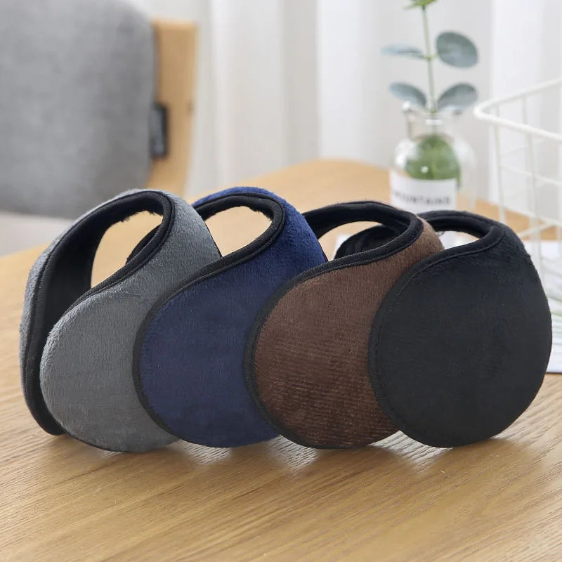 Foldable Winter Earmuffs β Soft Fleece Ear Warmers for Cold Weather, Unisex Design