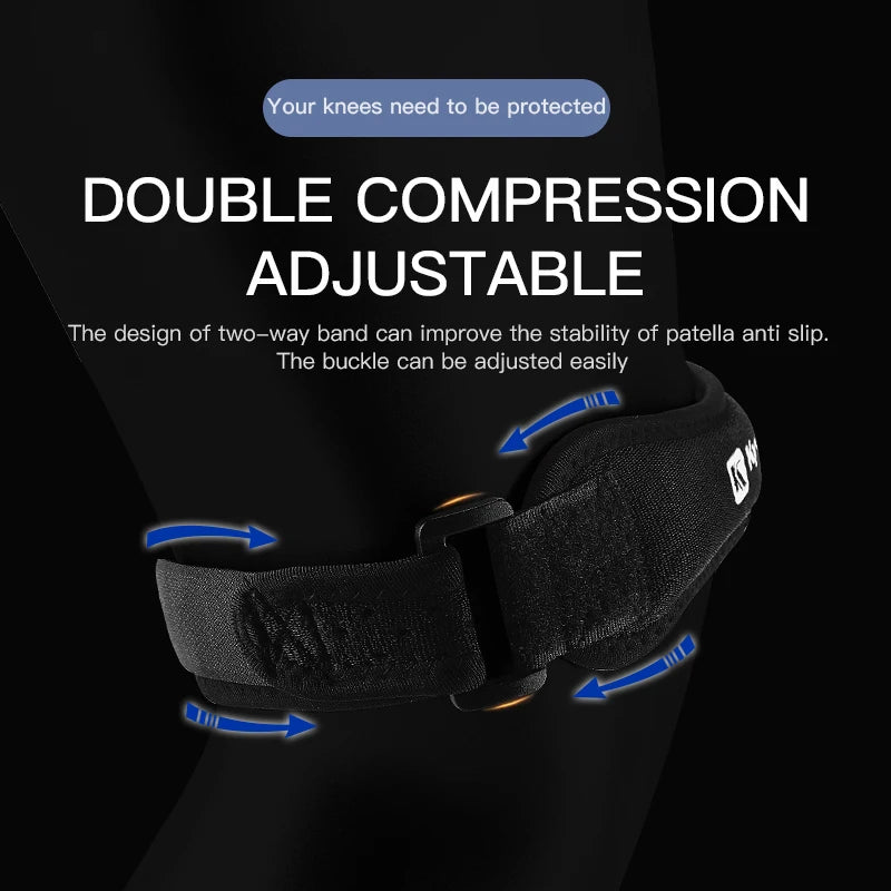 Adjustable Patella Knee Strap – Pain Relief & Support for Running, Sports & Tendonitis
