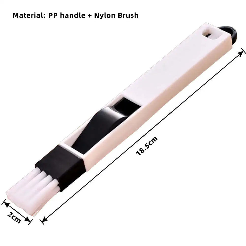 Pack of 5 Multipurpose Cleaning Brush with Dustpan – Window, Door, & Keyboard Dust Cleaner