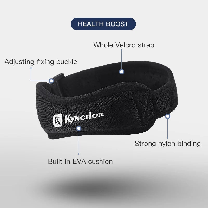 Adjustable Patella Knee Strap – Pain Relief & Support for Running, Sports & Tendonitis