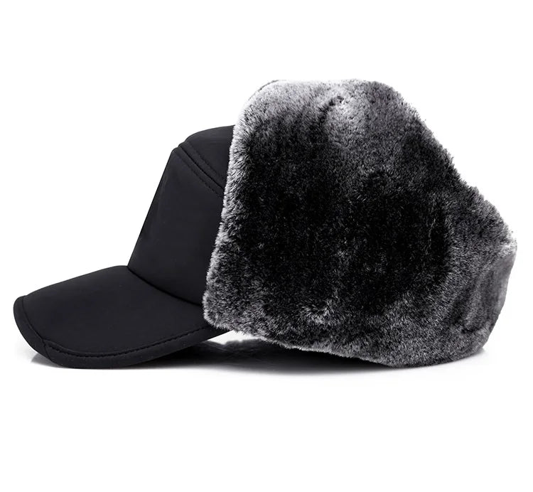 Waterproof Trapper Hat with Detachable Face Mask & Ear Flaps β Full Coverage Winter Hat for Extreme Cold