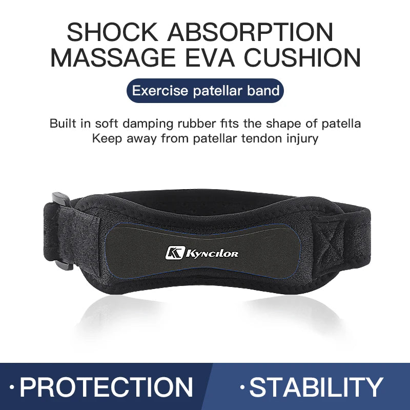Adjustable Patella Knee Strap – Pain Relief & Support for Running, Sports & Tendonitis