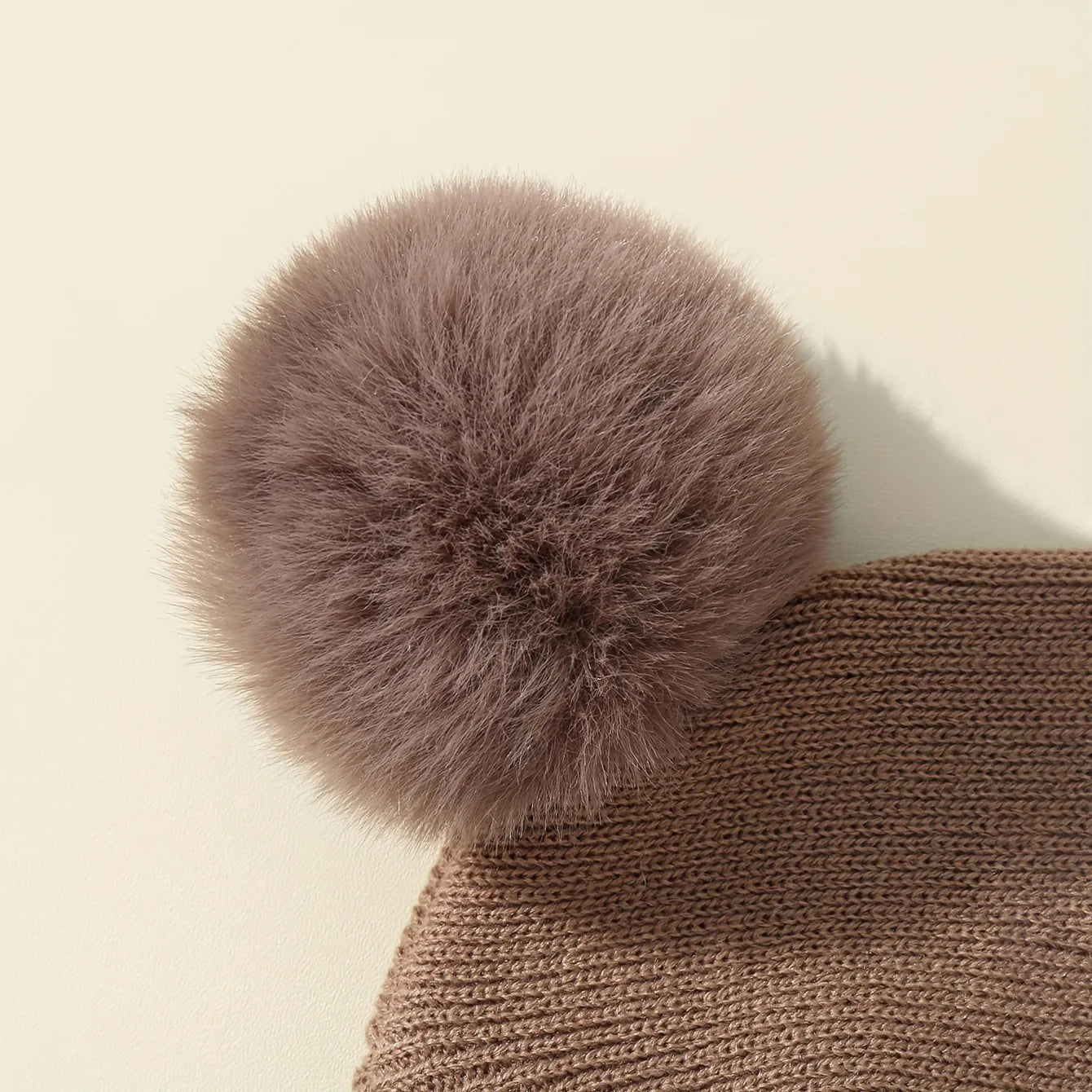 Autumn & Winter Baby Hat β Double-Layered Warm Beanie for Newborns (0β12 Months)
