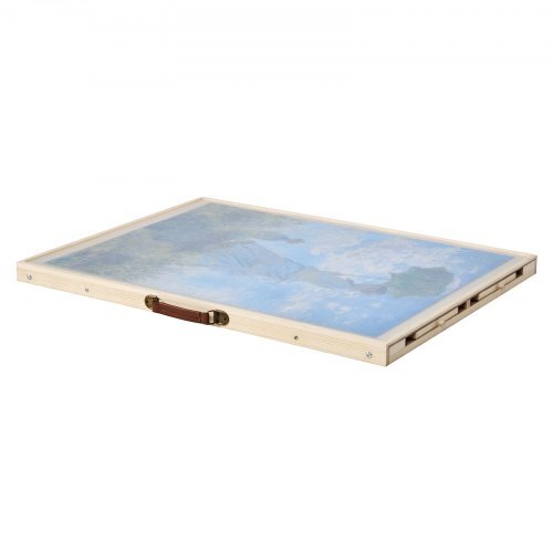 1500 Piece Puzzle Table with Folding Legs, 4 Drawers and Cover, 34x25 in Portable Wooden Board, Jigsaw Puzzle Accessories for Adults, Puzzle Organizer & Storage System, Birthday Gift for Mom