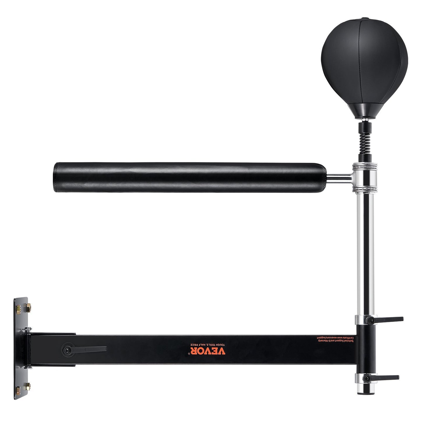 Wall Mount Boxing Spinning Bar, Spinning Bar with Punching Ball, Adjustable Boxing Speed Trainer, Reflex Boxing Bar with Gloves, Boxing Training Equipment for Kickboxing, MMA, Fitness