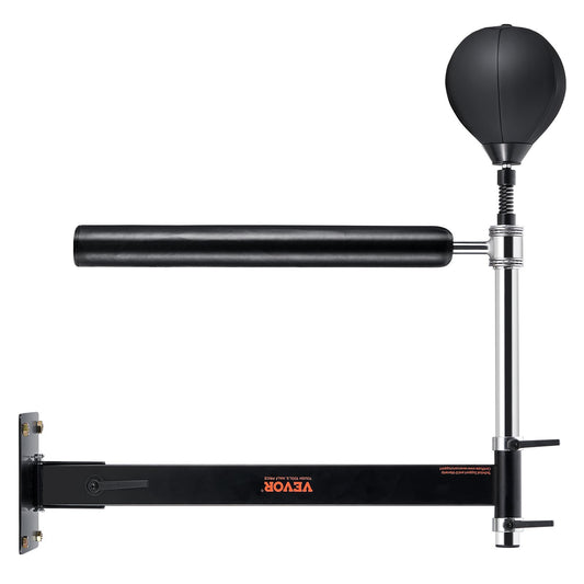 Wall Mount Boxing Spinning Bar, Spinning Bar with Punching Ball, Adjustable Boxing Speed Trainer, Reflex Boxing Bar with Gloves, Boxing Training Equipment for Kickboxing, MMA, Fitness