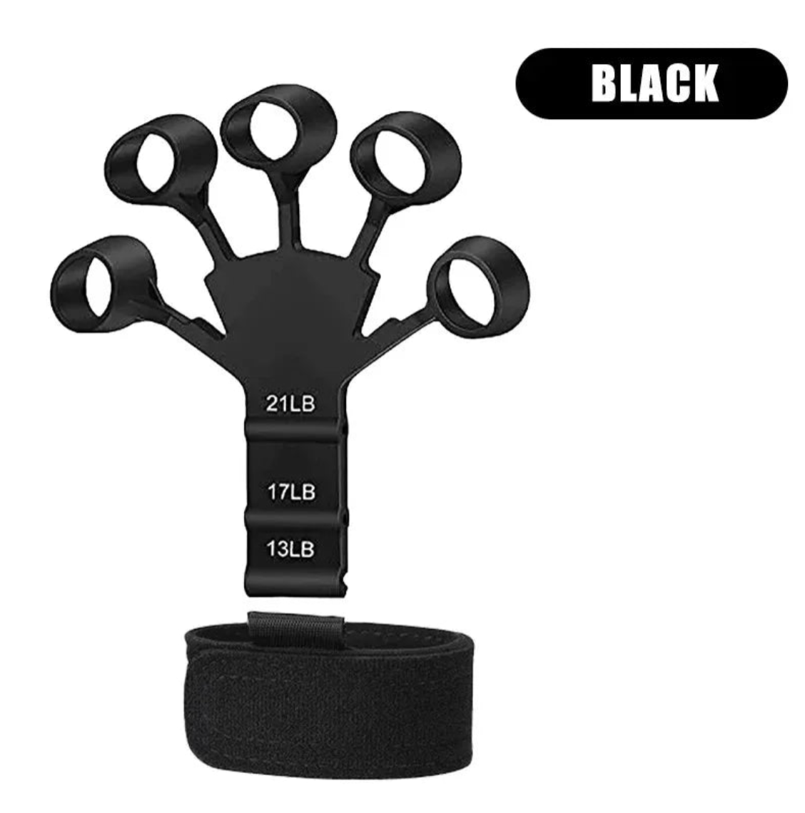 Finger Strengthener with 6 Resistance Levels –  Grip Strength Trainer & Hand Exerciser for Fingers, Wrists, and Forearms (Copy) (Copy)