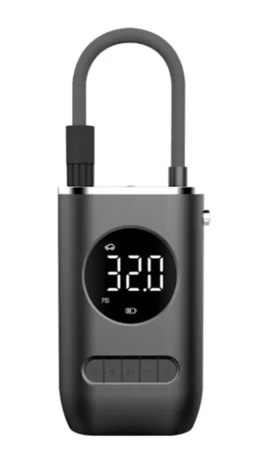 π Portable Wireless Digital Tire Inflator β Multifunctional Electric Air Pump for Cars, Motorcycles, Bikes & More (150 PSI | 2000mAh Dual Battery)