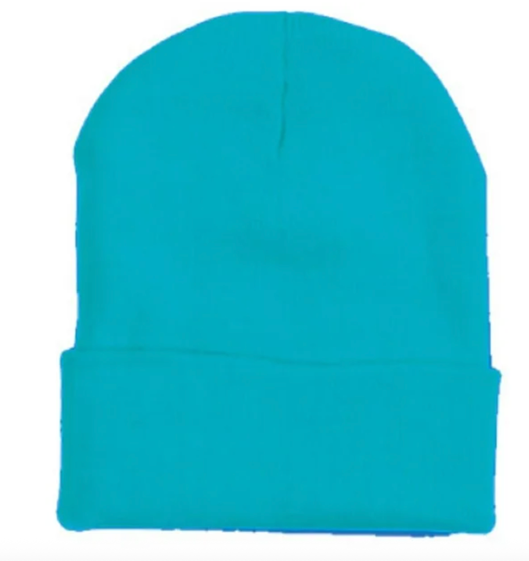 Warm Knit Beanie Hat – Stretchy, Cuffed, and Comfortable for All Ages