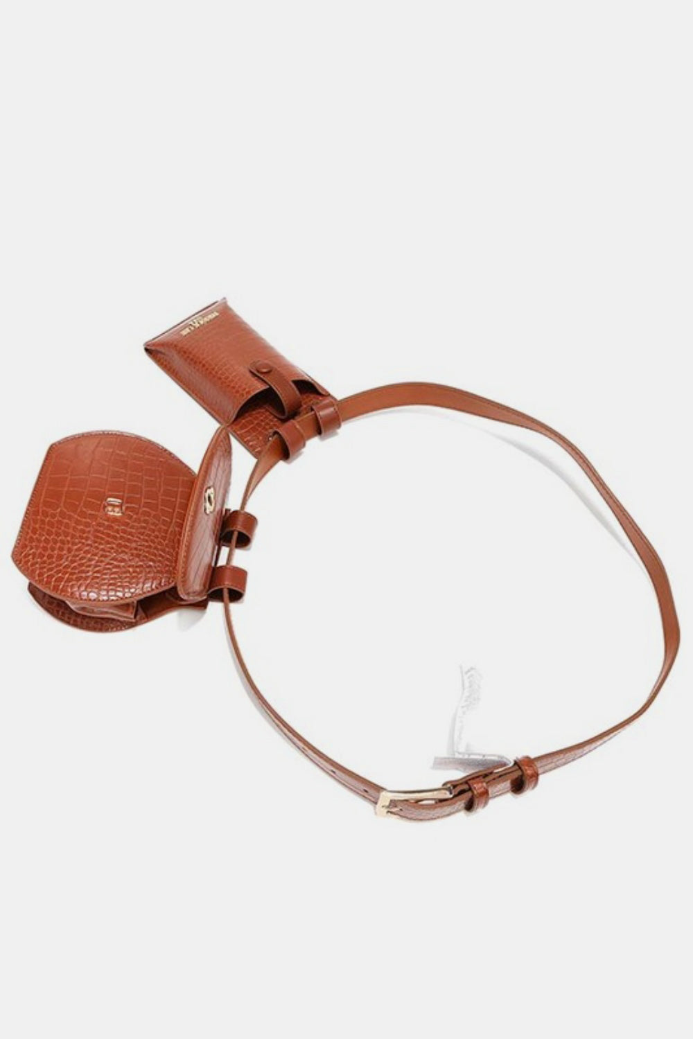 2 Piece Texture Belt Bag - Luminous Bear Shop