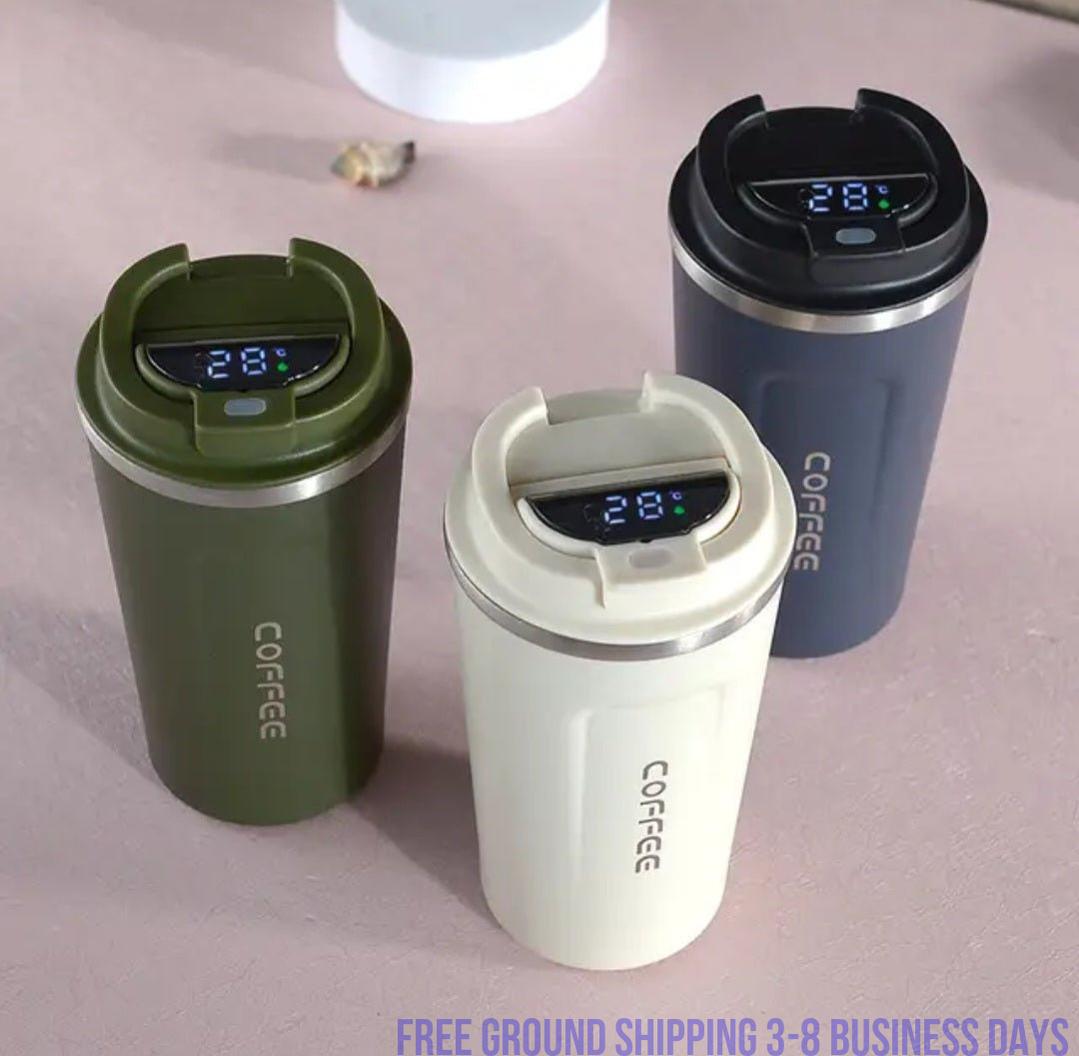 Smart temperature controlled Coffee Cup - Luminous Bear