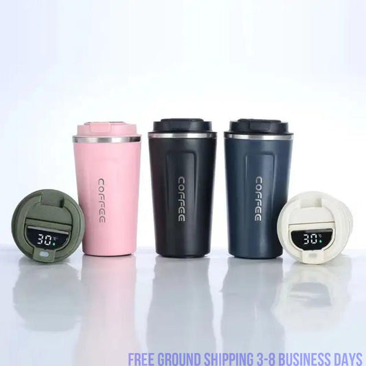 Smart temperature controlled Coffee Cup - Luminous Bear