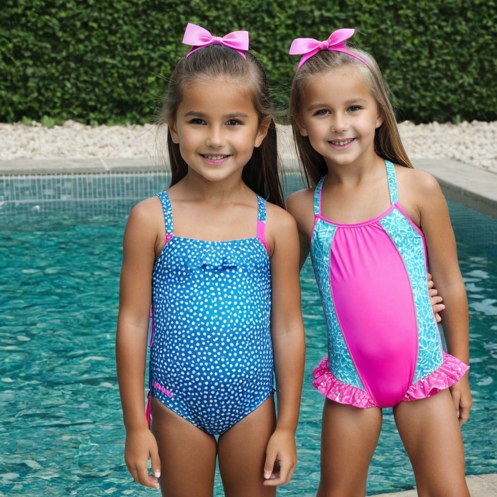 Kids Swimwear - Luminous Bear